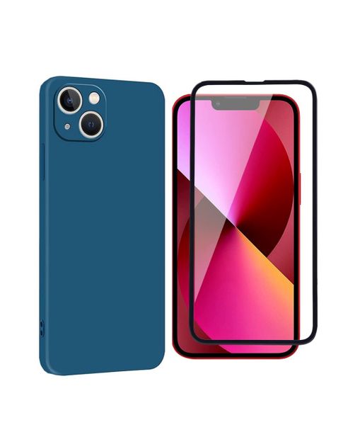 Silicone Phone Case &amp; Screen Protector Combo For Iphone X &amp; XS-Matcha Green