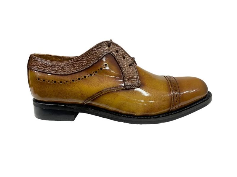 Bishop - 50346 - Mens Ivywood/Tan Leather Lace-Up