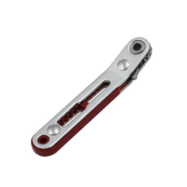 Tool DIY Mini Ratchet Wrench Bidirectional Screwdriver Elbow Head (10.3cm)