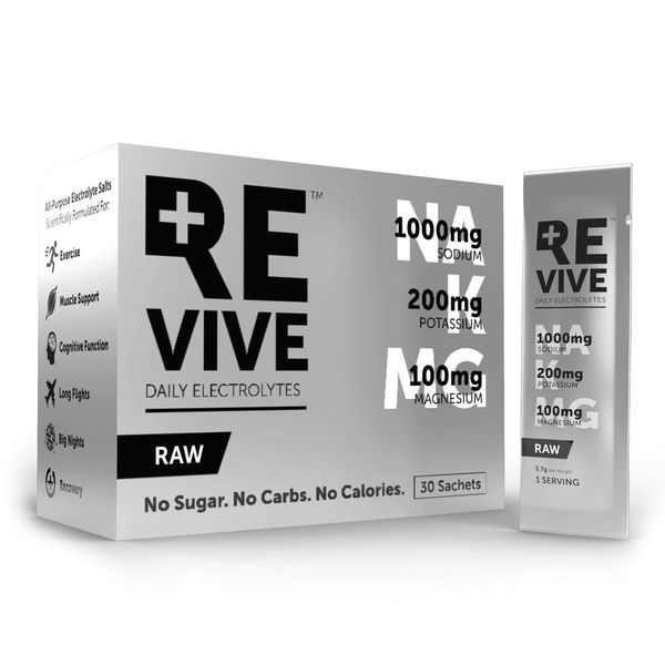 REVIVE 30's - RAW Unflavoured | Sugar-Free Hydration Electrolytes
