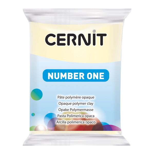 Cernit No 1 56g - Vanilla - Pack of 3