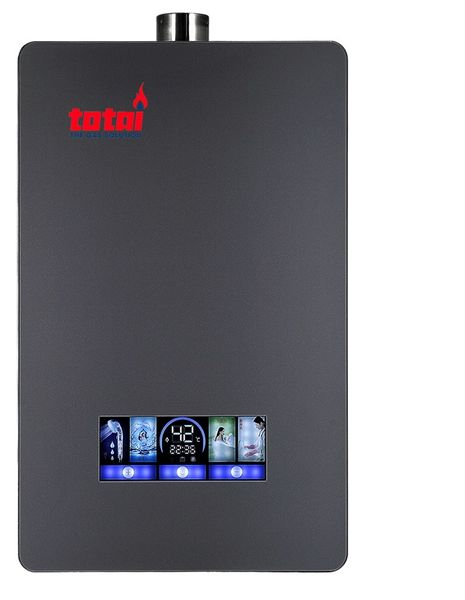 Totai 13/GWH12GL Indoor Fan Forced Gas Geyser 12L -Black