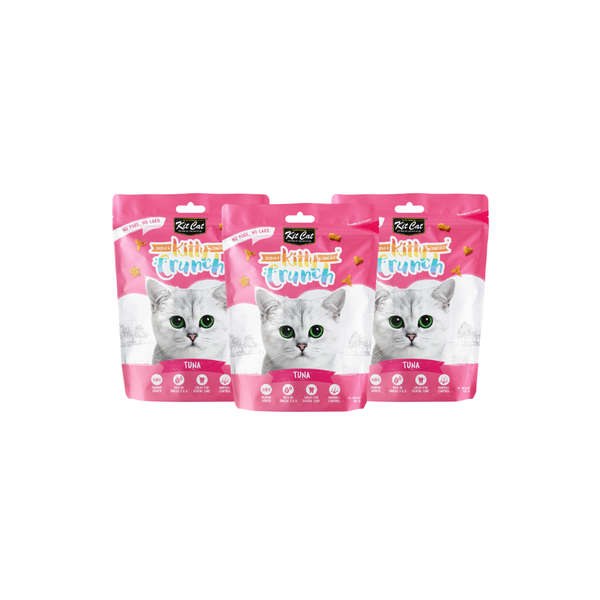 Kit Cat Kitty Crunch Tuna Flavour (3 x 60g)