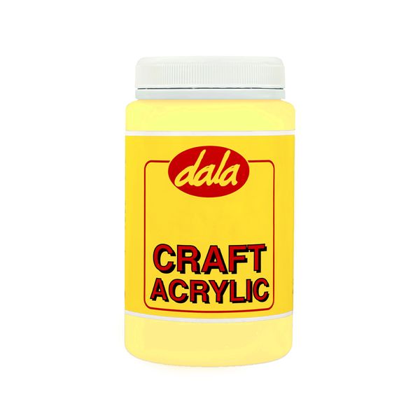 Dala Craft Acrylic Paint Lemon 250ml