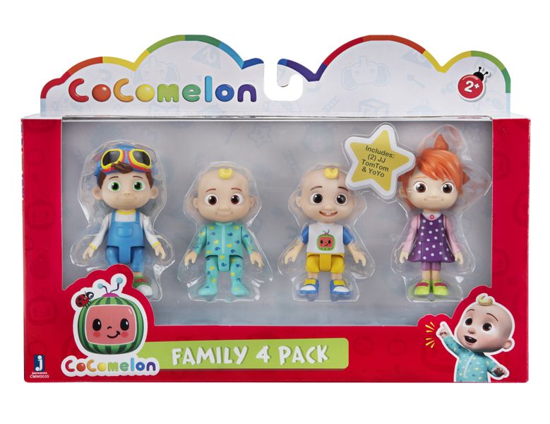 Cocomelon Family Set (4 Pack Figures)