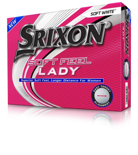 Srixon Soft Feel 7 Lady White Golf Balls