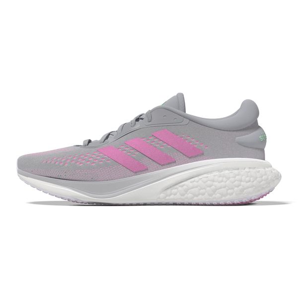 adidas Women's Supernova 2.0 Running Shoes - Silver/Pink/White