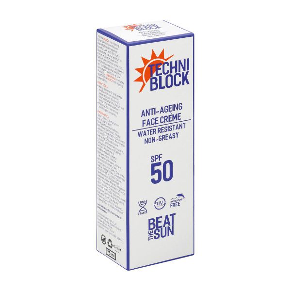 Techniblock SPF50 Anti-Ageing Face Cream - 75ml