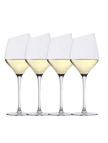Verge White Wine Glasses - Set Of 4