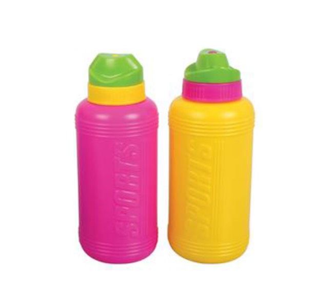 2 Bright Children's Fitness Bottles Pink - Yellow