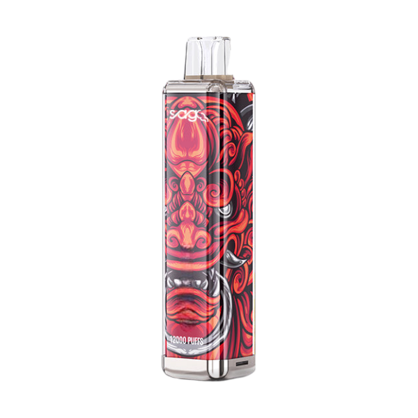 SAGO 12000 Puffs Disposable Vape - Strawberry Mango Ice
