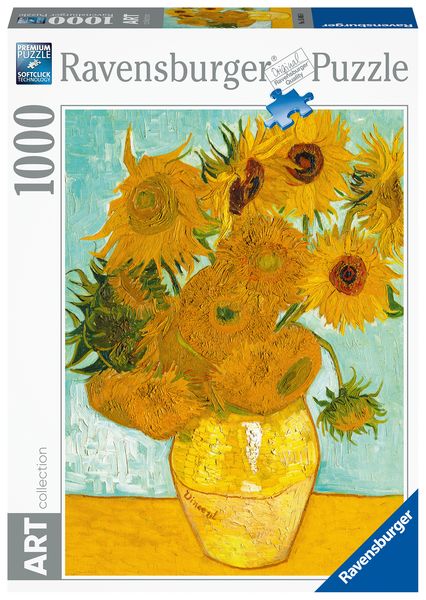 Ravensburger 1000 Piece Art Puzzles-Van Gough Sunflowers