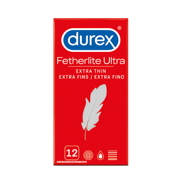 Durex Condoms- Fetherlite Ultra- 6 x 12s