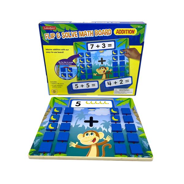 Flip and Solve Maths Boards - Addition