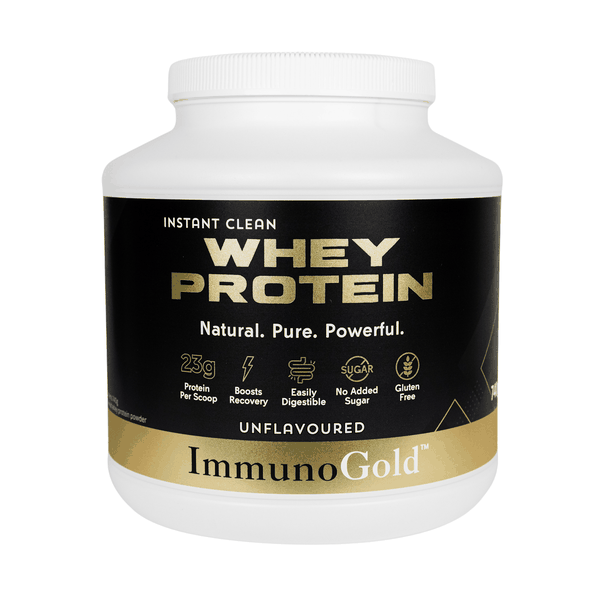 ImmunoGold Clean Whey Protein Concentrate 740g (Unflavoured)