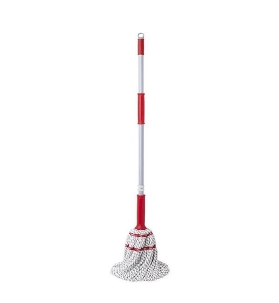 Self-Wringer Microfiber Twist Dust Mop for Wet &amp; Dry Floor Cleaning