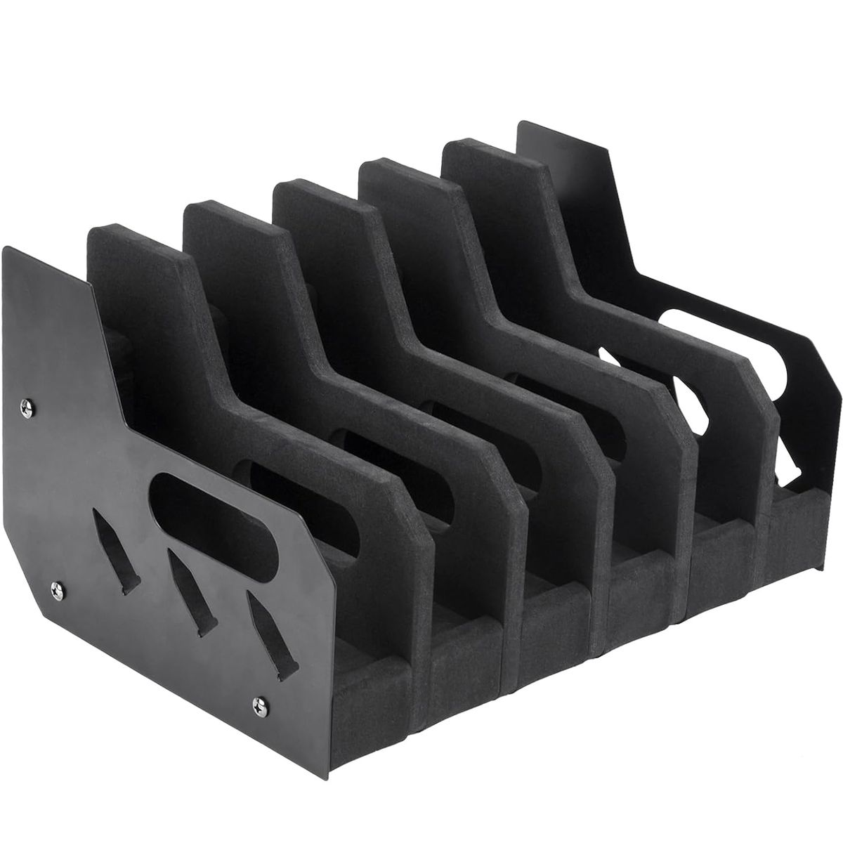 Pistol Rack Handgun Display Holder Foam Pistol Holder with 6 Gun Slots