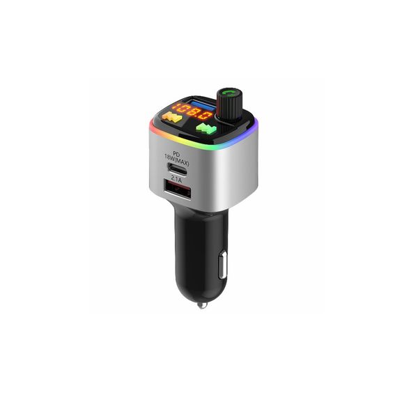 Car MP3 Wireless FM Transmitter with Smart Charging and BT Connectivity