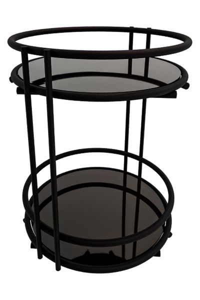 Woodly Bathroom Cosmetic Jewelry Organizer 2-Tier Multi-Purpose