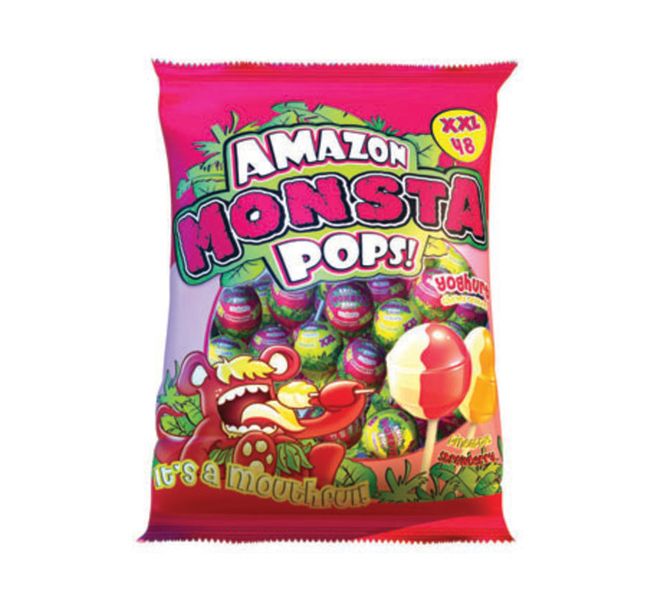 Amazon Monsta Pops Yoghurt Lollipops - Pack of 48