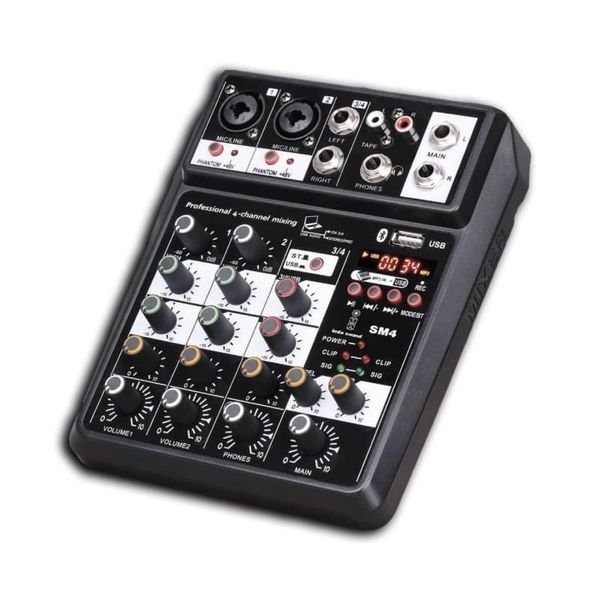 SM -4 4 Channel Analogue Mixer