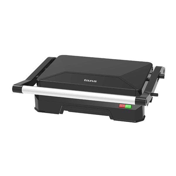 Taurus Panini Press 2 Slice Non-Stick Black 23 x 14.5cm 850W "MyGrill