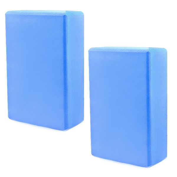 Eva Foam Yoga Blocks - 2 Pack