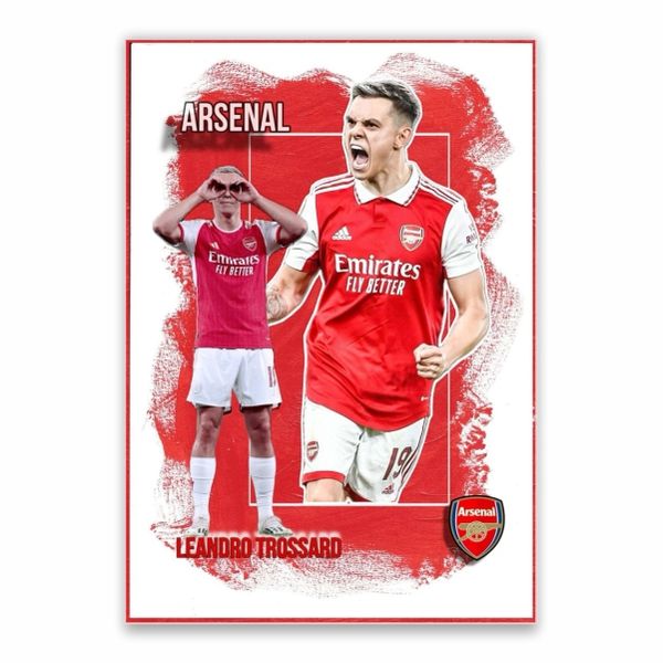 Leandro Trossard Arsenal Poster - A1