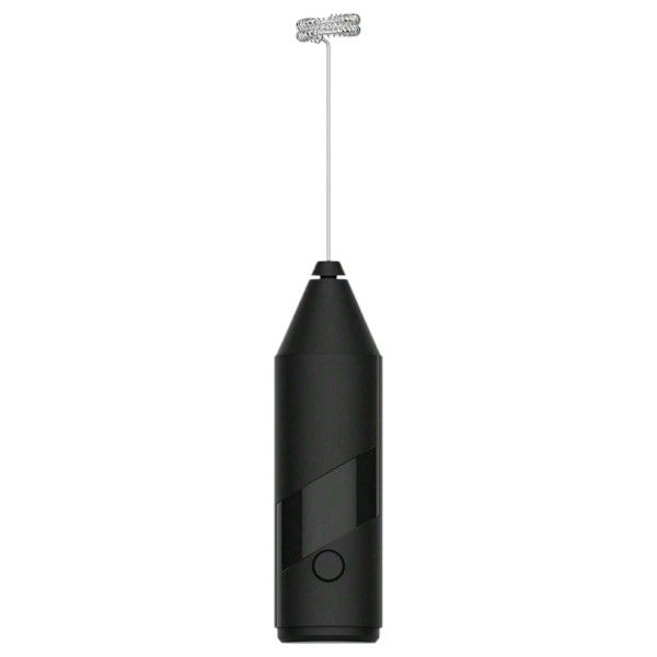 Handheld Milk Frother &amp; Foamer - Black