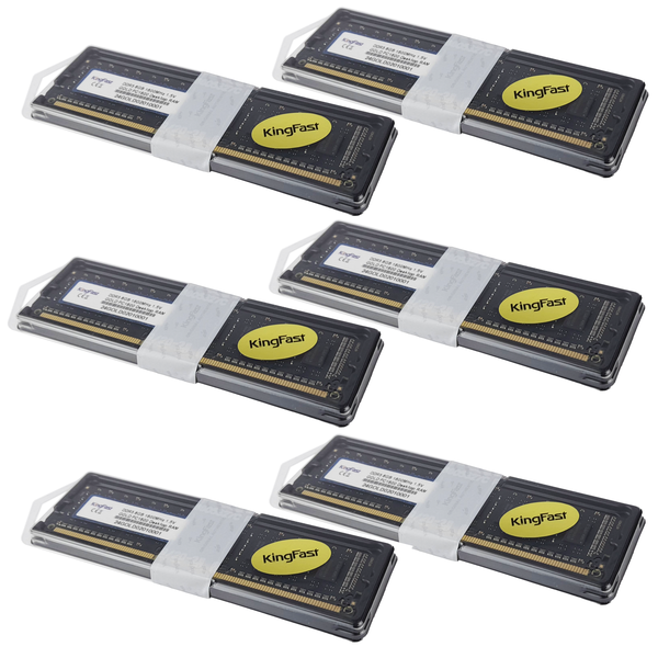 KingFast Gold 48GB DDR3 1600Mhz Desktop Ram Combo (6 x 8GB DDR3 1600MHz)