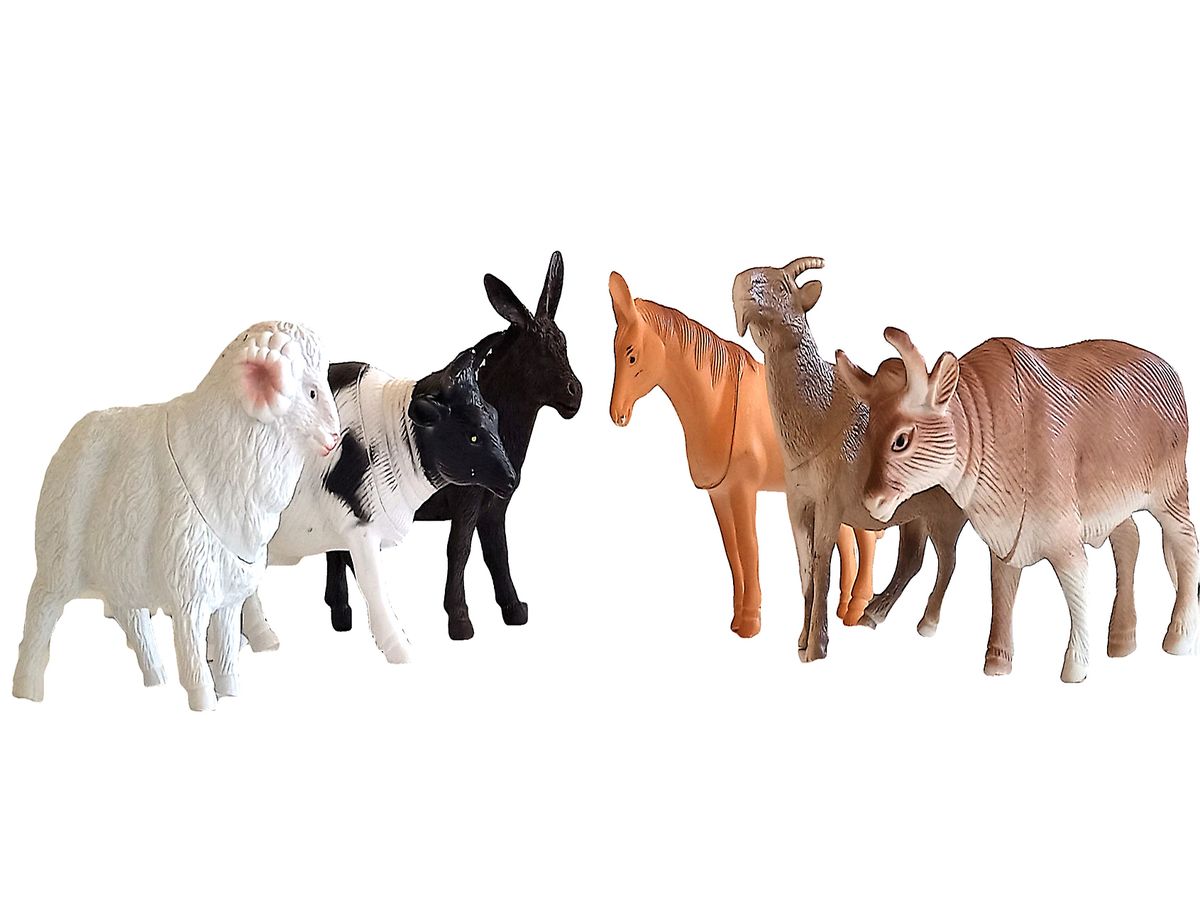 6 Pc Farm Animal Figure Toy Play Set Buy Online in South Africa