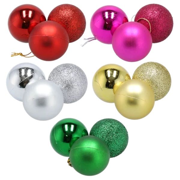 Christmas Balls 40mm 32 Piece