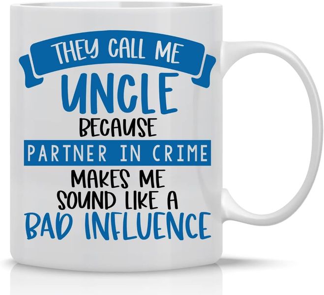 Uncle Patner in crime -Valentine-Father's day-Christmas gift Mug