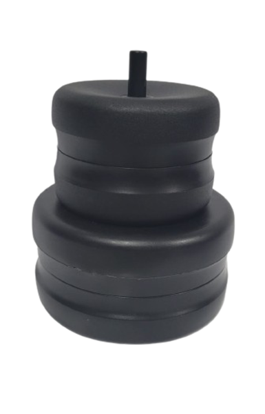 4 - Piece Black Bed Legs