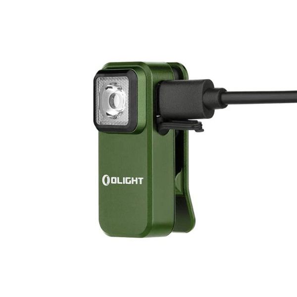 Olight Oclip 300 Lumen 70m EDC Clip Light - OD Green
