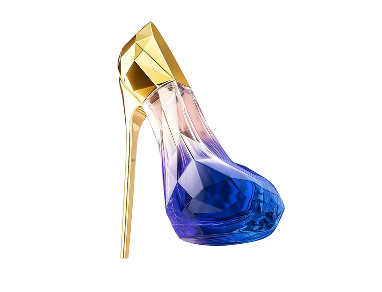 DEOLD 30ml/1.01oz Women's Blue High Heel Perfume