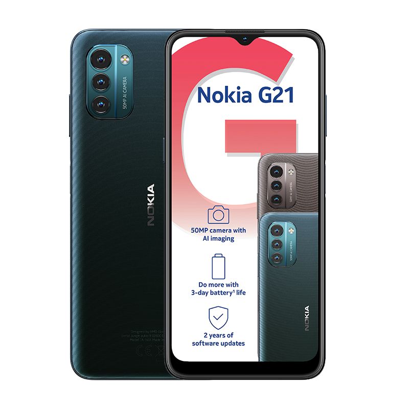Nokia G21 Dual Sim 128GB - Nordic Blue (NL)