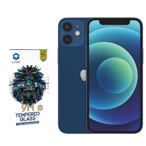 LITO Tempered Glass Screen Protector For iPhone 12 Mini