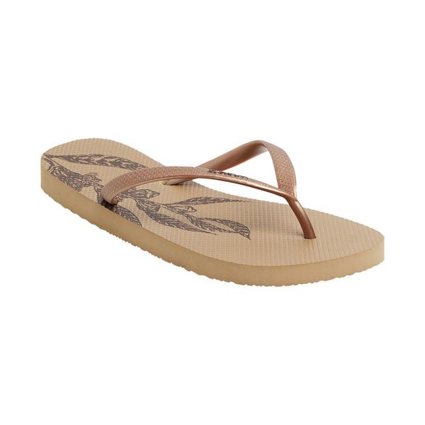 Kustom Women's Classic Aus Floral Flip flops