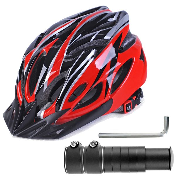 2 in 1Premium Lightweight Helmet Durable Stem Riser Combo Ride Modification