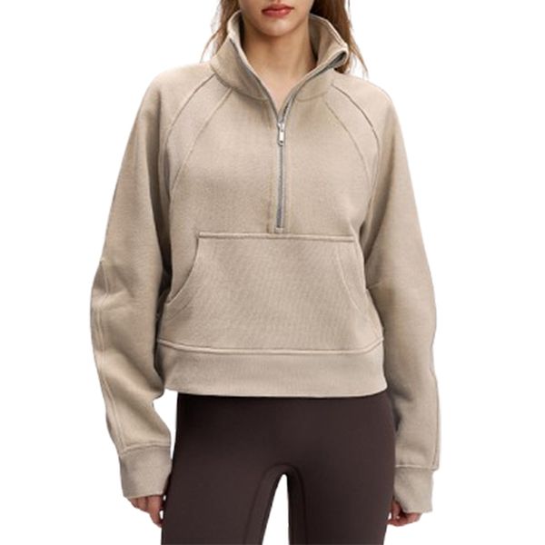 Women's Sports Jacket High-Neck Sweatshirt
