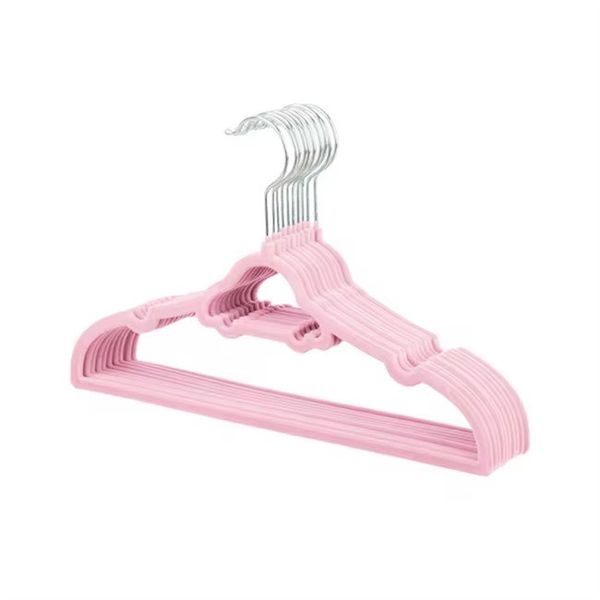 10 Pack Velvet Baby And Kids Hangers-