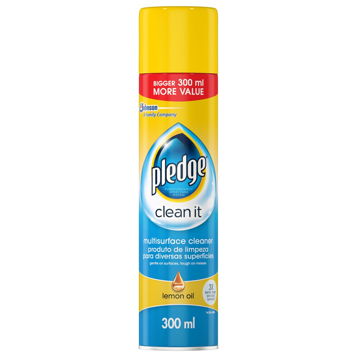 Pledge MultiSurface Cleaner Lemon Oil 300ml Shop Today. Get it