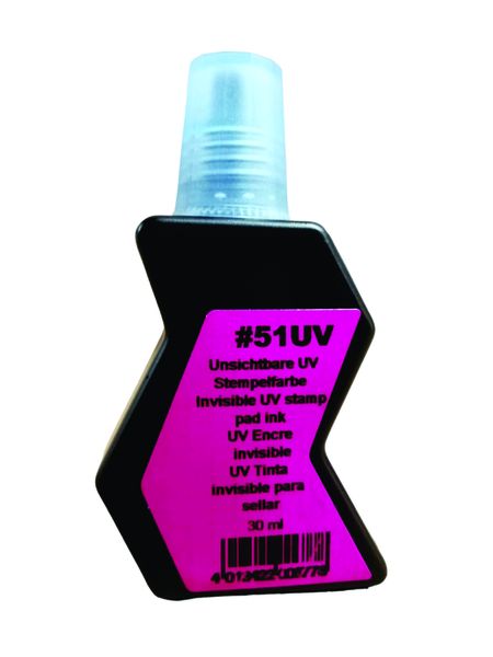 ALPHA - INVISIBLE UV STAMP PAD INK - 30ml