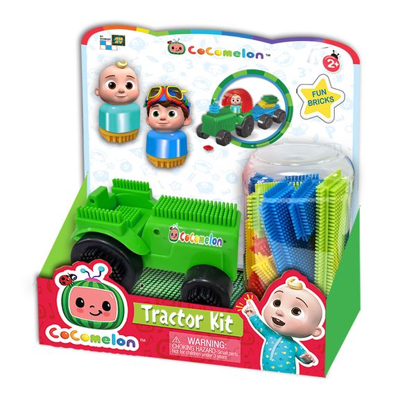 Fun Bricks - Cocomelon Farm Tractor Kit