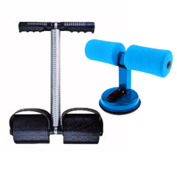 Tummy Trimmer Resistance Band + Suction Sit-up Body Exercise