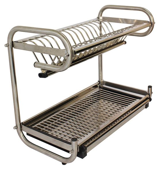 Free Standing Stainless Steel Dish Rack Wall Mounted