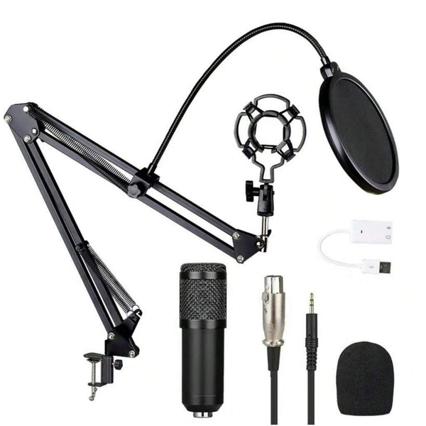 Microphone Kit - Studio Microphone, Recording Condenser Microphone Kit