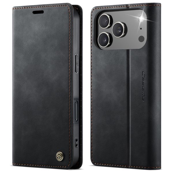 PU Leather Wallet Phone Cover Compatible With iPhone 12 Pro Max