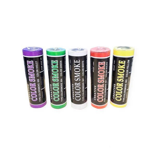 Set Of 5 Colorful Fog Grenade /Smoke Color